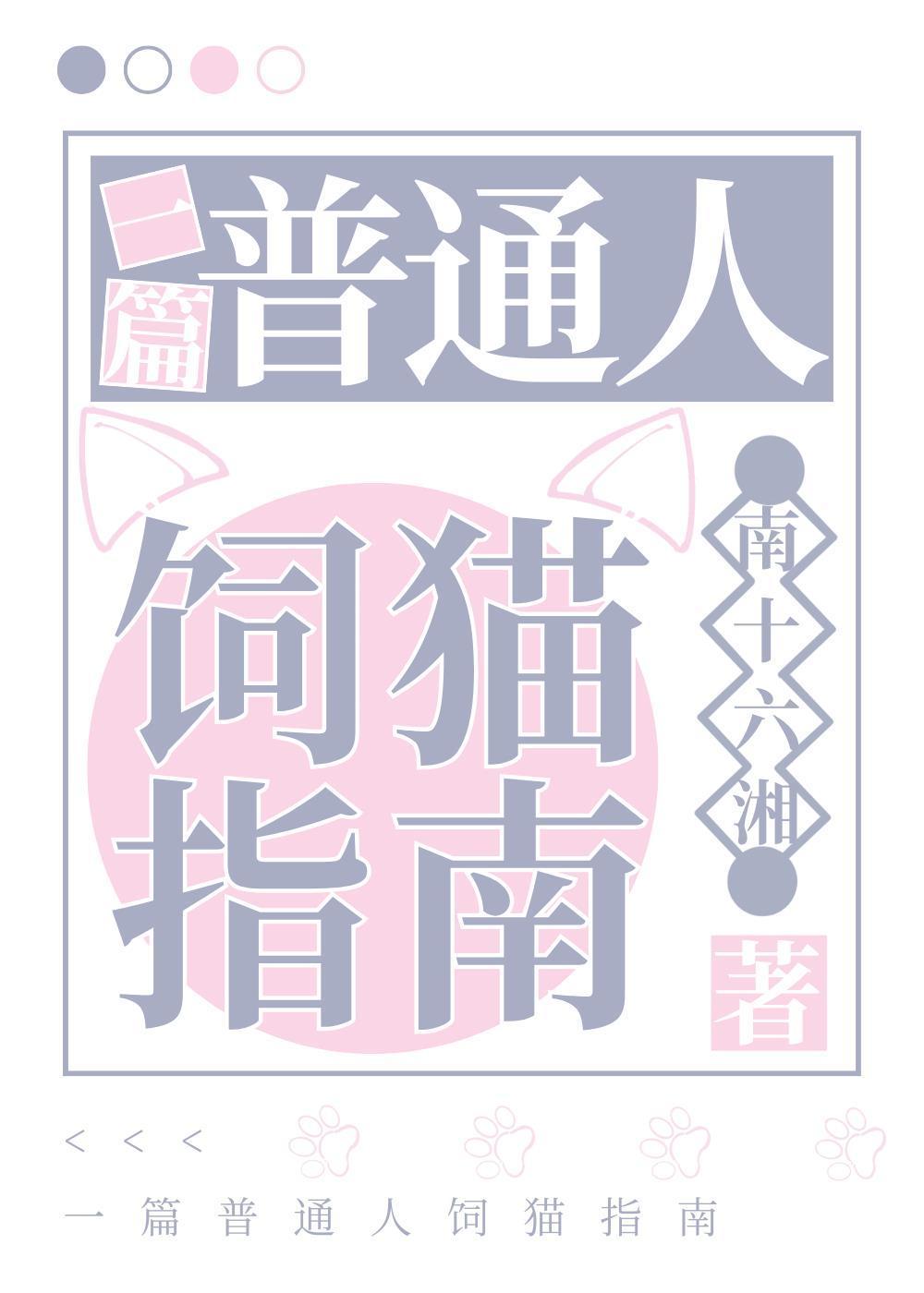 一篇普通人饲猫指南